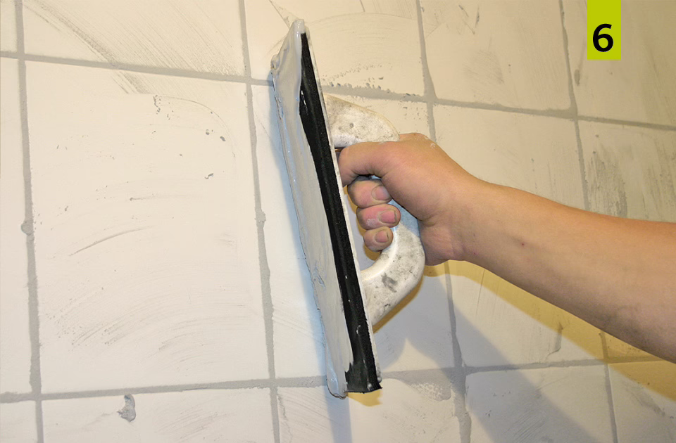 After 12 - 24 hours the grouting can be started.