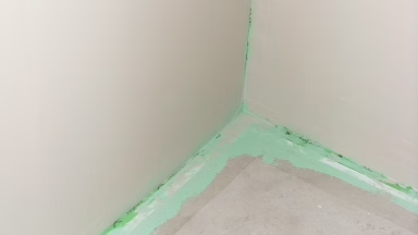 All corners were properly sealed